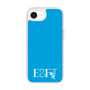 スリムプロテクションケース［ オリジナル - ESFJ 領事 - アルファベット - ブルー ］