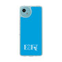 スリムプロテクションケース［ オリジナル - ESFJ 領事 - アルファベット - ブルー ］