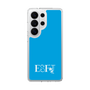 スリムプロテクションケース［ オリジナル - ESFJ 領事 - アルファベット - ブルー ］