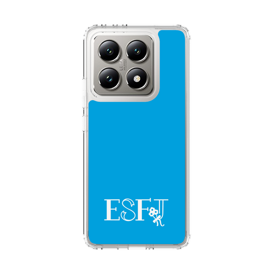 スリムプロテクションケース［ オリジナル - ESFJ 領事 - アルファベット - ブルー ］