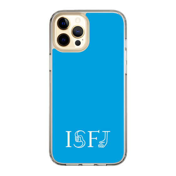 スリムプロテクションケース［ オリジナル - ISFJ 擁護者 - アルファベット - ブルー ］