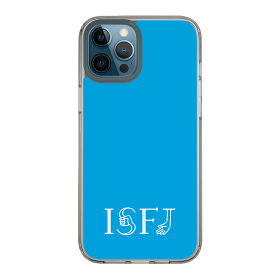 スリムプロテクションケース［ オリジナル - ISFJ 擁護者 - アルファベット - ブルー ］