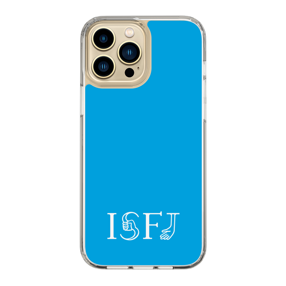 スリムプロテクションケース［ オリジナル - ISFJ 擁護者 - アルファベット - ブルー ］