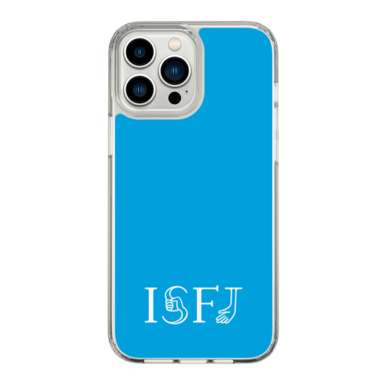 スリムプロテクションケース［ オリジナル - ISFJ 擁護者 - アルファベット - ブルー ］