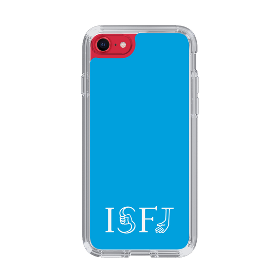 スリムプロテクションケース［ オリジナル - ISFJ 擁護者 - アルファベット - ブルー ］