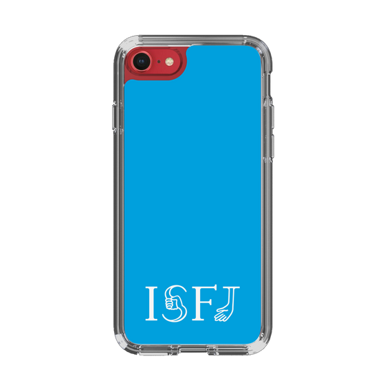 スリムプロテクションケース［ オリジナル - ISFJ 擁護者 - アルファベット - ブルー ］