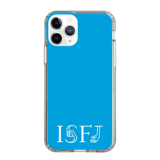 スリムプロテクションケース［ オリジナル - ISFJ 擁護者 - アルファベット - ブルー ］