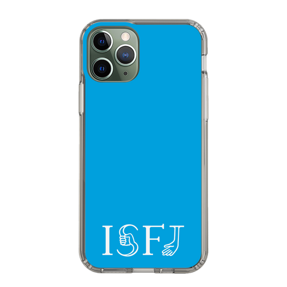 スリムプロテクションケース［ オリジナル - ISFJ 擁護者 - アルファベット - ブルー ］