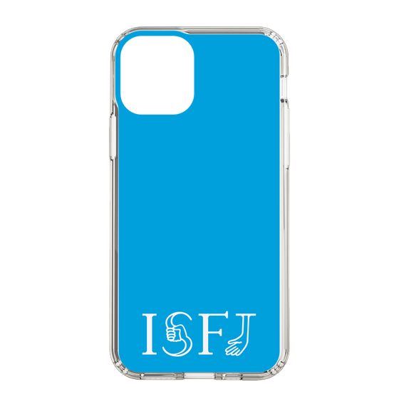 スリムプロテクションケース［ オリジナル - ISFJ 擁護者 - アルファベット - ブルー ］