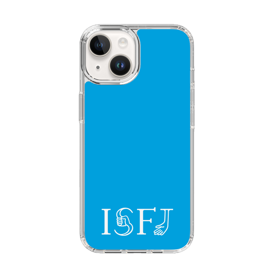 スリムプロテクションケース［ オリジナル - ISFJ 擁護者 - アルファベット - ブルー ］