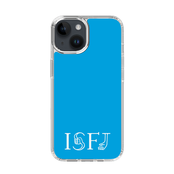 スリムプロテクションケース［ オリジナル - ISFJ 擁護者 - アルファベット - ブルー ］