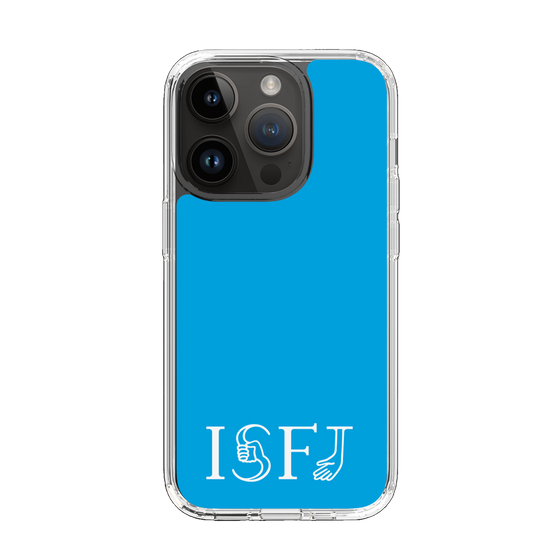 スリムプロテクションケース［ オリジナル - ISFJ 擁護者 - アルファベット - ブルー ］