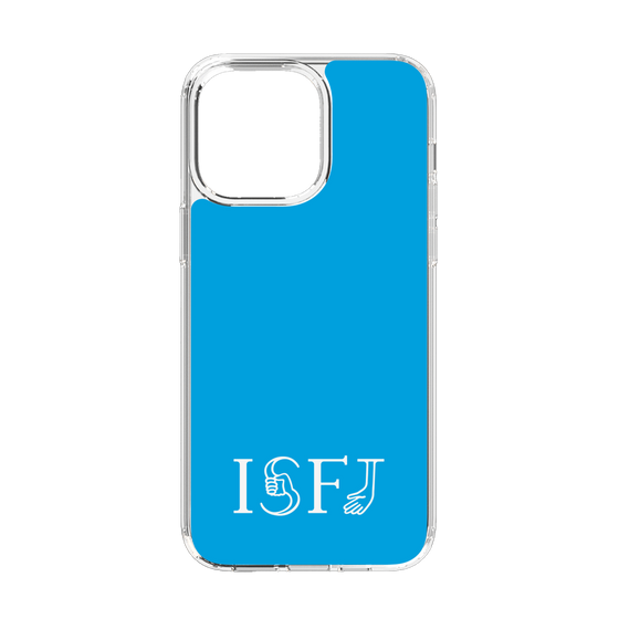 スリムプロテクションケース［ オリジナル - ISFJ 擁護者 - アルファベット - ブルー ］