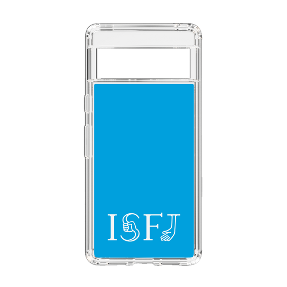 スリムプロテクションケース［ オリジナル - ISFJ 擁護者 - アルファベット - ブルー ］