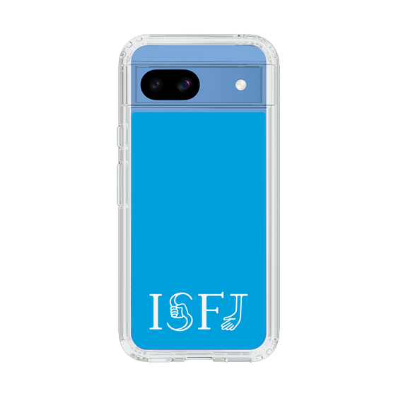 スリムプロテクションケース［ オリジナル - ISFJ 擁護者 - アルファベット - ブルー ］