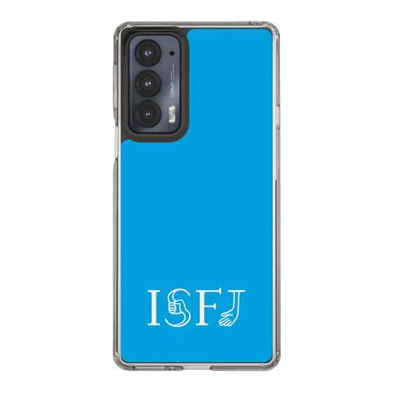 スリムプロテクションケース［ オリジナル - ISFJ 擁護者 - アルファベット - ブルー ］