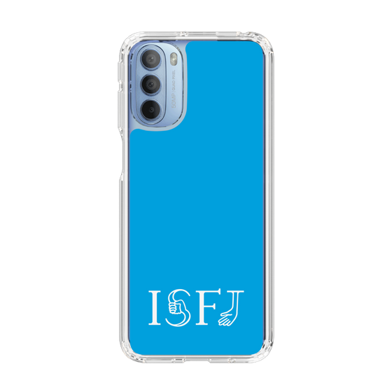 スリムプロテクションケース［ オリジナル - ISFJ 擁護者 - アルファベット - ブルー ］