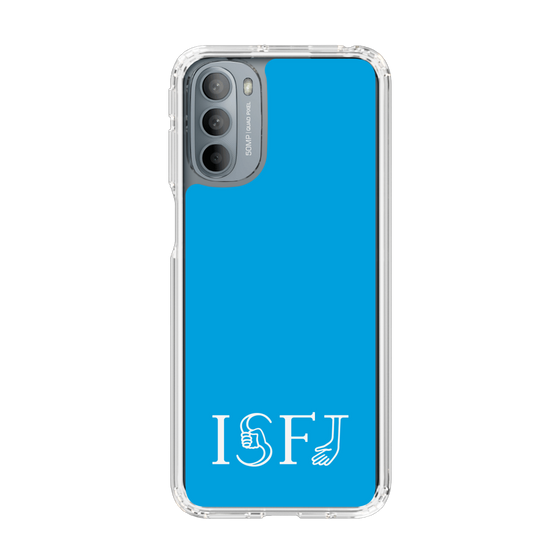 スリムプロテクションケース［ オリジナル - ISFJ 擁護者 - アルファベット - ブルー ］