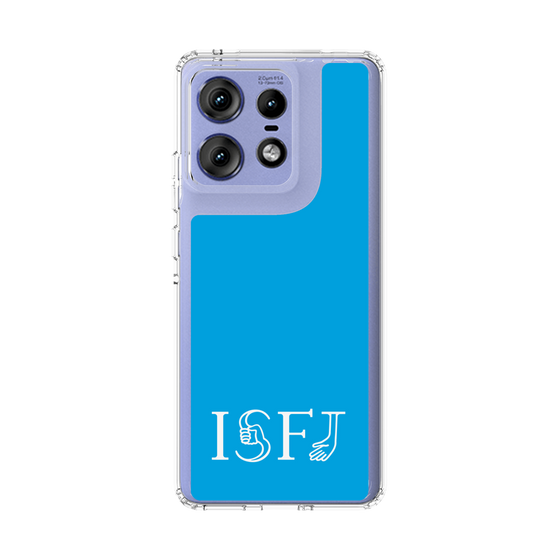 スリムプロテクションケース［ オリジナル - ISFJ 擁護者 - アルファベット - ブルー ］