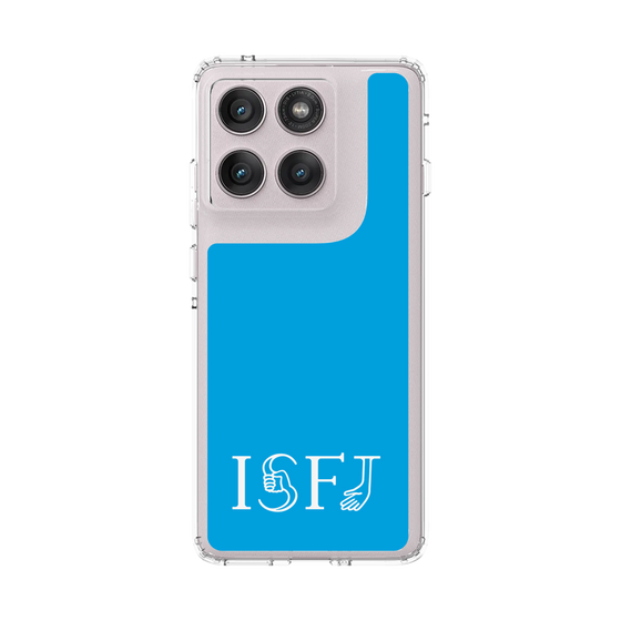 スリムプロテクションケース［ オリジナル - ISFJ 擁護者 - アルファベット - ブルー ］