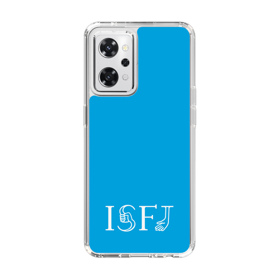 スリムプロテクションケース［ オリジナル - ISFJ 擁護者 - アルファベット - ブルー ］