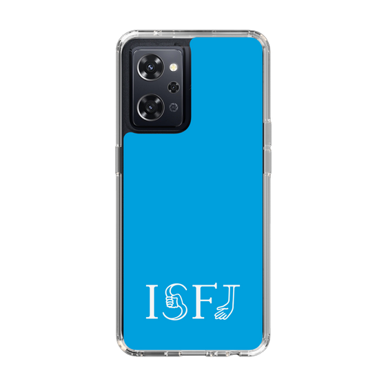 スリムプロテクションケース［ オリジナル - ISFJ 擁護者 - アルファベット - ブルー ］