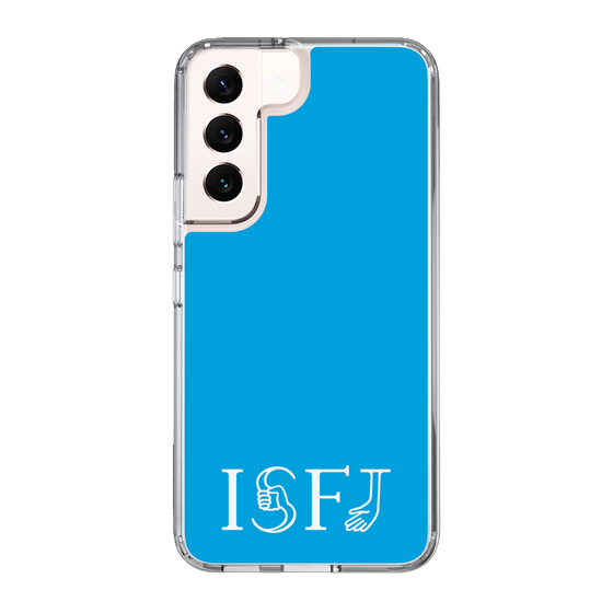 スリムプロテクションケース［ オリジナル - ISFJ 擁護者 - アルファベット - ブルー ］