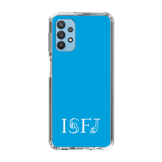 スリムプロテクションケース［ オリジナル - ISFJ 擁護者 - アルファベット - ブルー ］