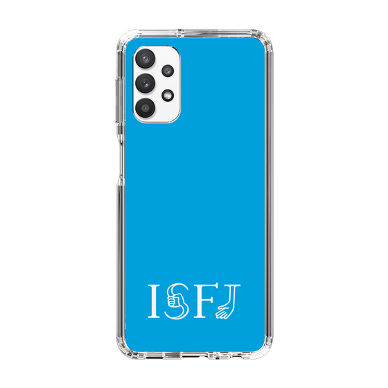 スリムプロテクションケース［ オリジナル - ISFJ 擁護者 - アルファベット - ブルー ］