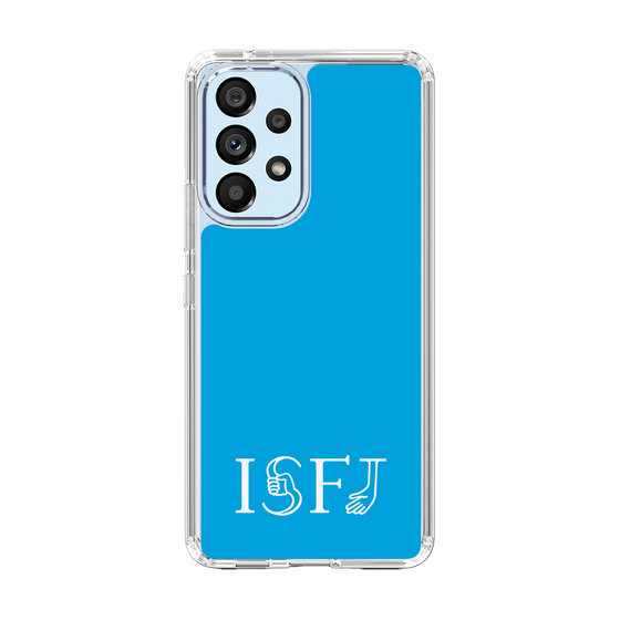 スリムプロテクションケース［ オリジナル - ISFJ 擁護者 - アルファベット - ブルー ］