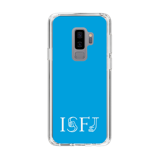 スリムプロテクションケース［ オリジナル - ISFJ 擁護者 - アルファベット - ブルー ］