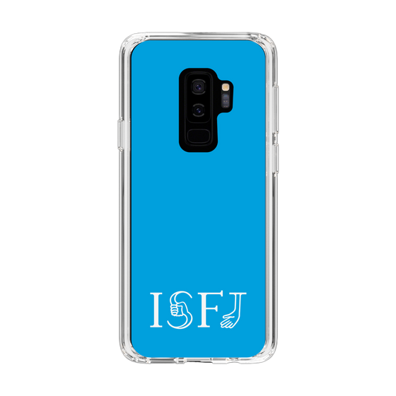 スリムプロテクションケース［ オリジナル - ISFJ 擁護者 - アルファベット - ブルー ］