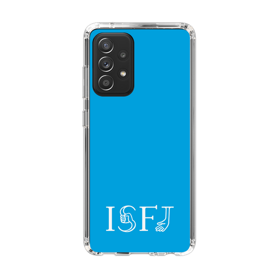 スリムプロテクションケース［ オリジナル - ISFJ 擁護者 - アルファベット - ブルー ］