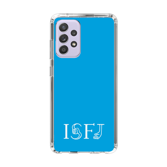 スリムプロテクションケース［ オリジナル - ISFJ 擁護者 - アルファベット - ブルー ］