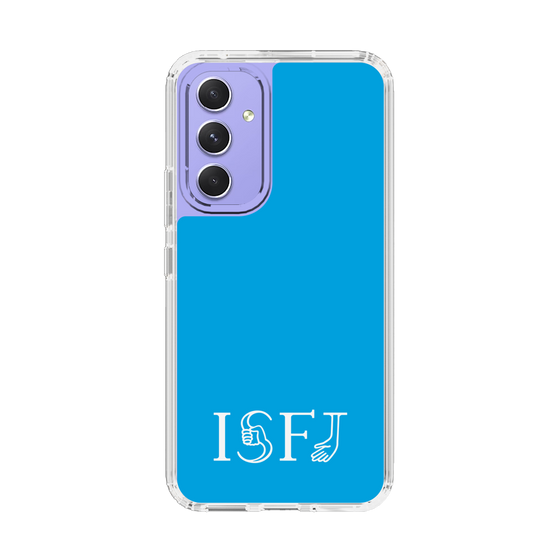 スリムプロテクションケース［ オリジナル - ISFJ 擁護者 - アルファベット - ブルー ］