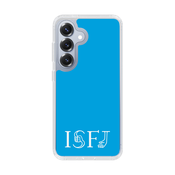 スリムプロテクションケース［ オリジナル - ISFJ 擁護者 - アルファベット - ブルー ］