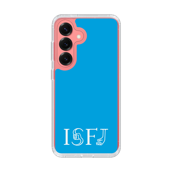 スリムプロテクションケース［ オリジナル - ISFJ 擁護者 - アルファベット - ブルー ］