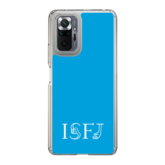 スリムプロテクションケース［ オリジナル - ISFJ 擁護者 - アルファベット - ブルー ］