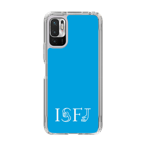 スリムプロテクションケース［ オリジナル - ISFJ 擁護者 - アルファベット - ブルー ］