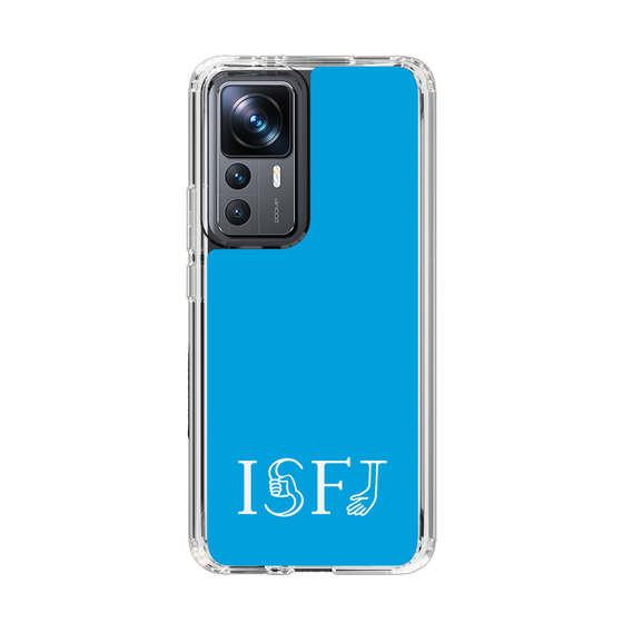 スリムプロテクションケース［ オリジナル - ISFJ 擁護者 - アルファベット - ブルー ］