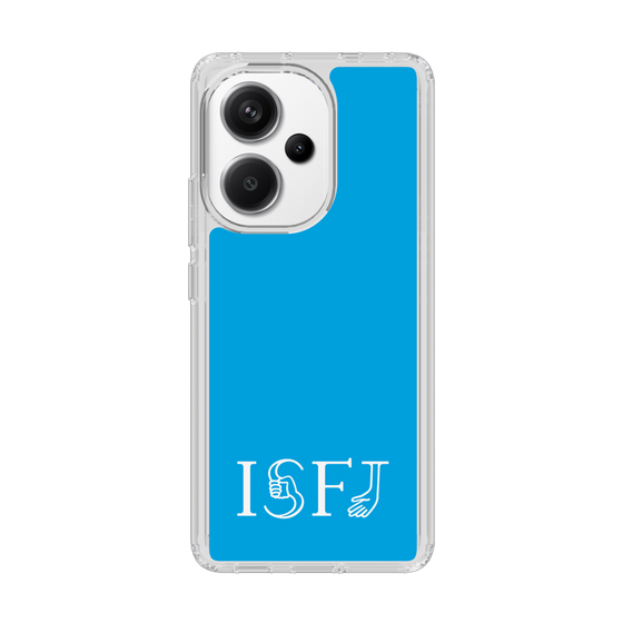 スリムプロテクションケース［ オリジナル - ISFJ 擁護者 - アルファベット - ブルー ］