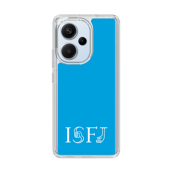 スリムプロテクションケース［ オリジナル - ISFJ 擁護者 - アルファベット - ブルー ］