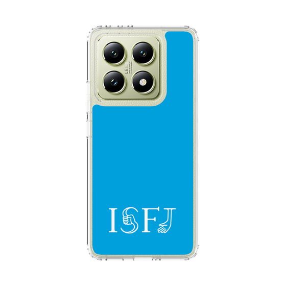 スリムプロテクションケース［ オリジナル - ISFJ 擁護者 - アルファベット - ブルー ］