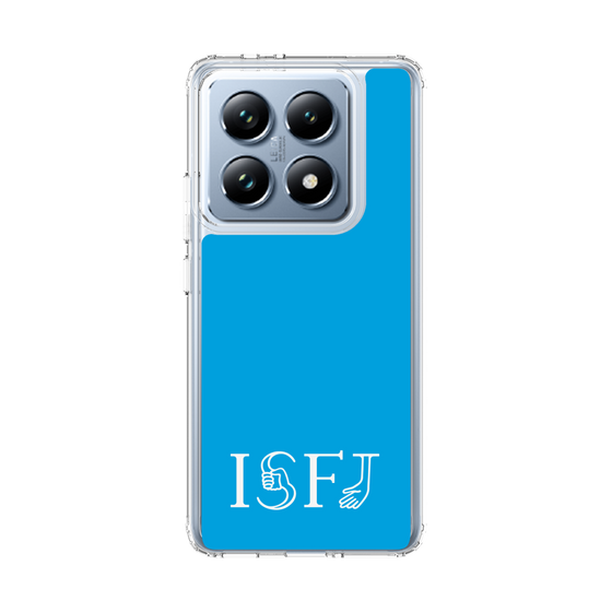スリムプロテクションケース［ オリジナル - ISFJ 擁護者 - アルファベット - ブルー ］