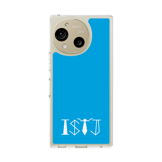 スリムプロテクションケース［ オリジナル - ISTJ 管理者 - アルファベット - ブルー ］