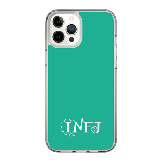 スリムプロテクションケース［ オリジナル - INFJ 提唱者 - アルファベット - グリーン ］