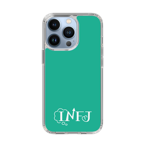 スリムプロテクションケース［ オリジナル - INFJ 提唱者 - アルファベット - グリーン ］