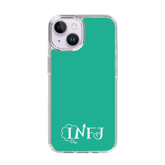 スリムプロテクションケース［ オリジナル - INFJ 提唱者 - アルファベット - グリーン ］