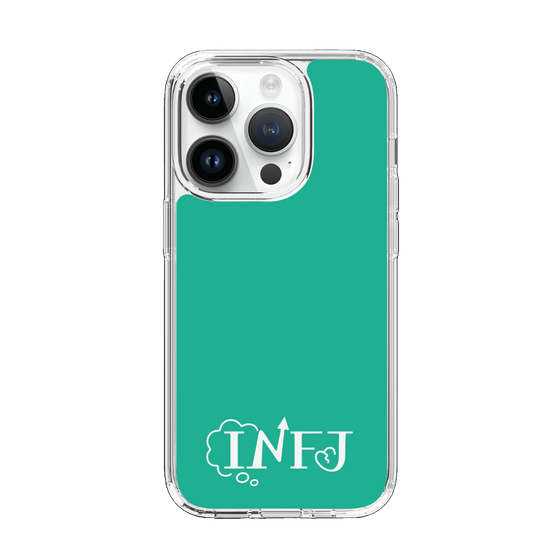 スリムプロテクションケース［ オリジナル - INFJ 提唱者 - アルファベット - グリーン ］