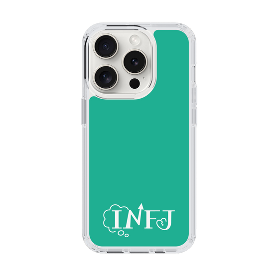 スリムプロテクションケース［ オリジナル - INFJ 提唱者 - アルファベット - グリーン ］